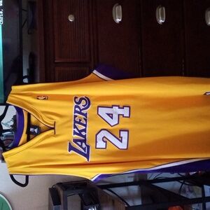 Lakers 24 Kobe Bryant Tank Jersey